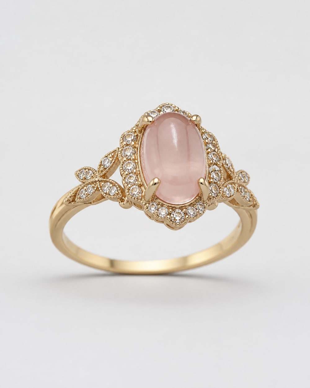 ローズ・ヘイロー リング